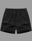 Men's Casual & Stylish Sports Shorts (Combo of Black & Grey)