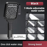 7 Modes Large Shower Head