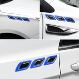 Carbon Fiber Graphic Car Reflective Sticker-Light